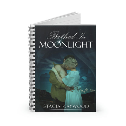 Bathed In Moonlight - Spiral Notebook