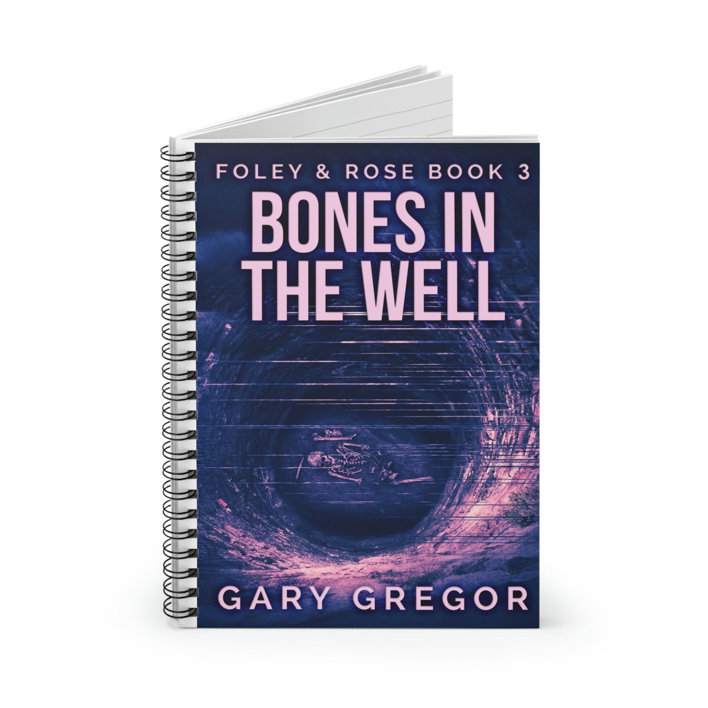 Bones In The Well - Spiral Notebook