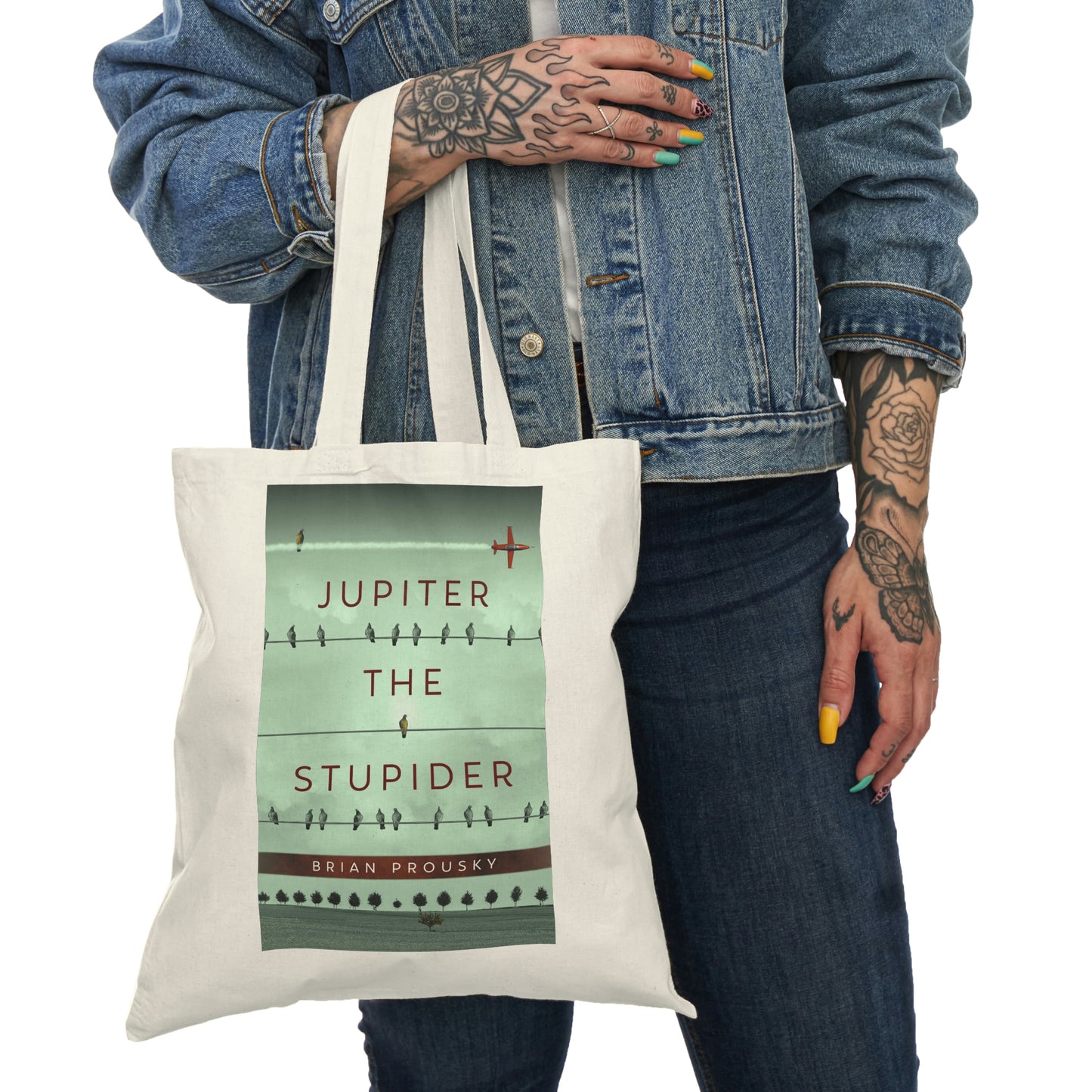 Jupiter the Stupider - Natural Tote Bag