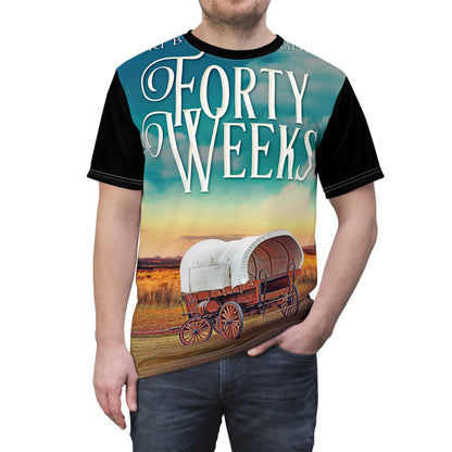 Forty Weeks - Unisex All-Over Print Cut & Sew T-Shirt