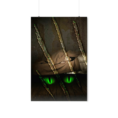 There's Something Under My Bed - Matte Poster