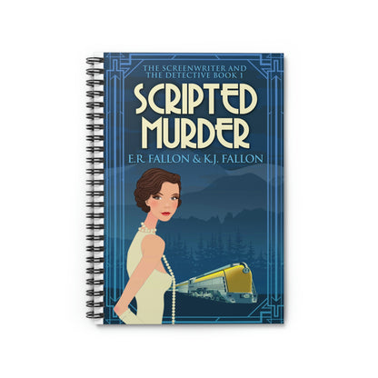 Scripted Murder - Spiral Notebook