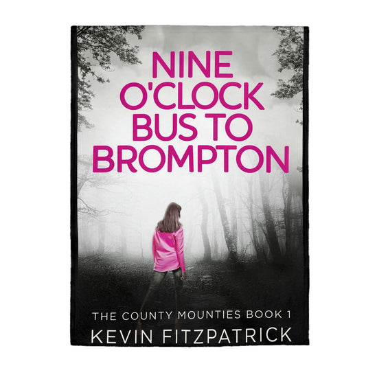 Nine O'Clock Bus To Brompton - Velveteen Plush Blanket