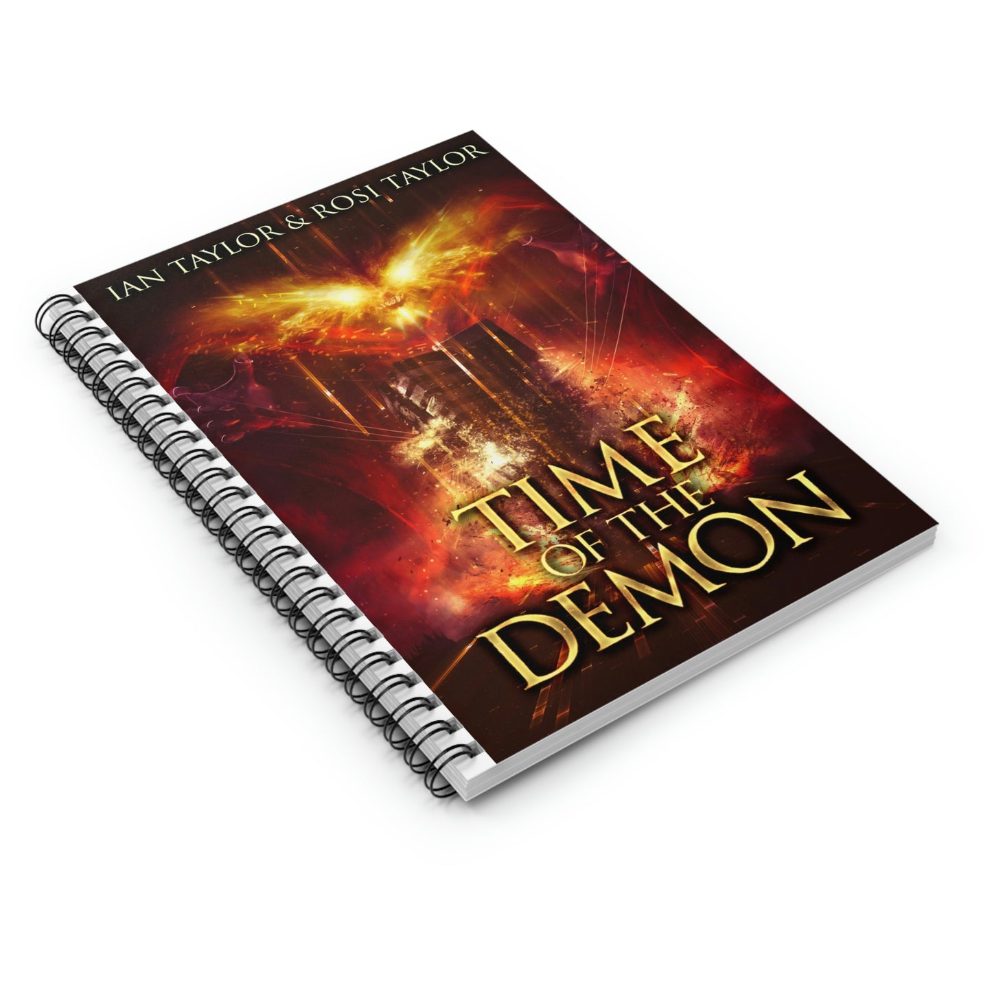 Time Of The Demon - Spiral Notebook