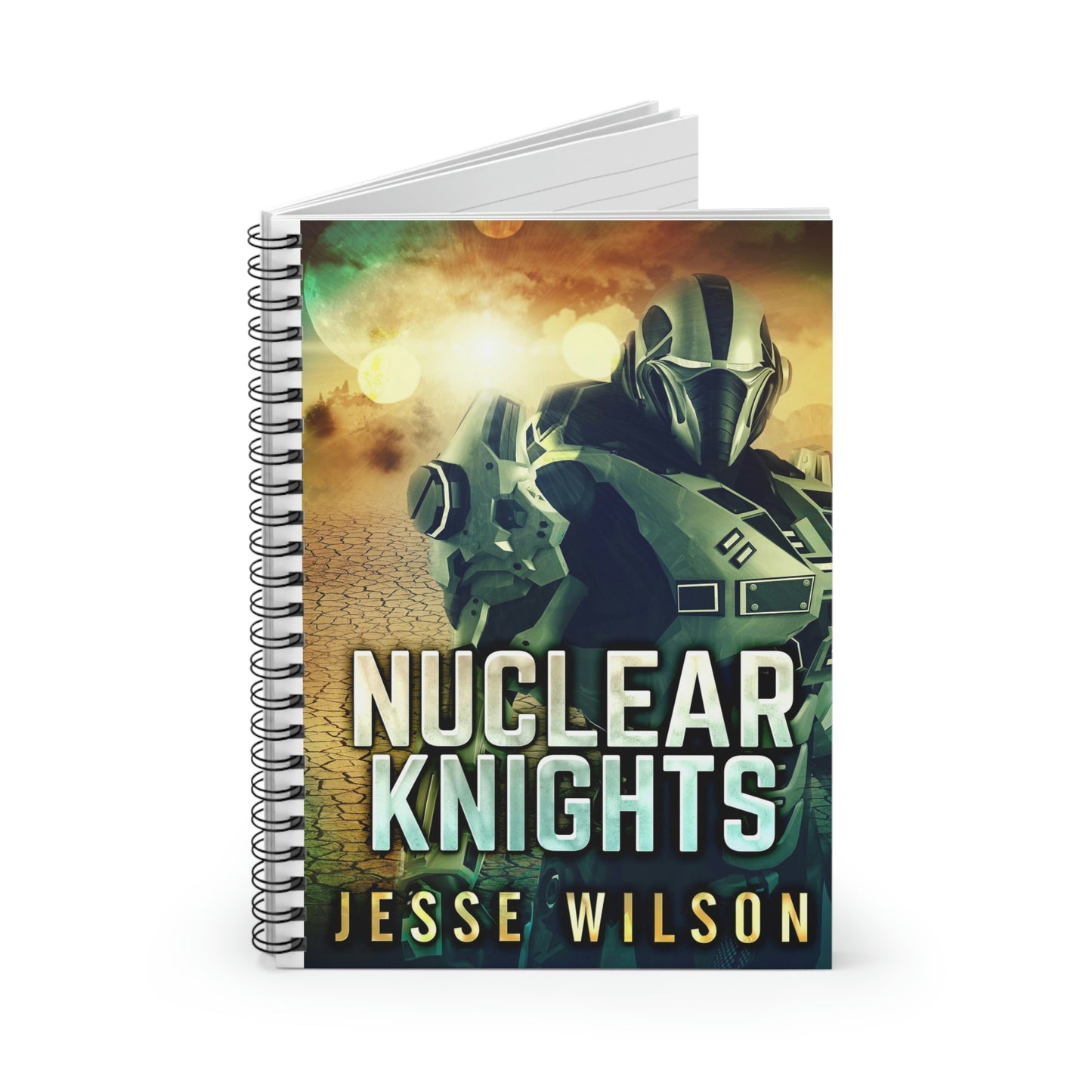 Nuclear Knights - Spiral Notebook