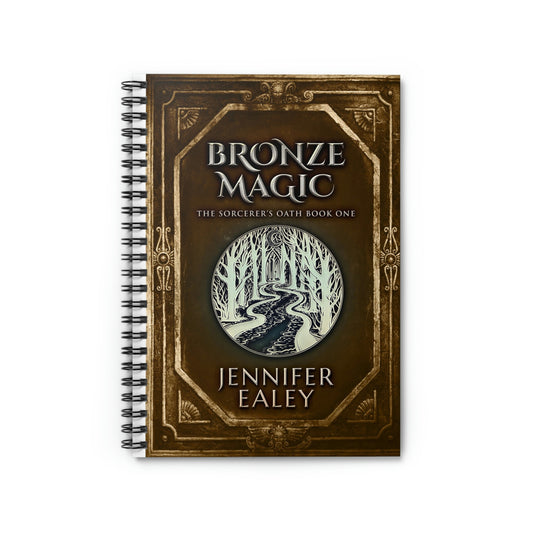 Bronze Magic - Spiral Notebook