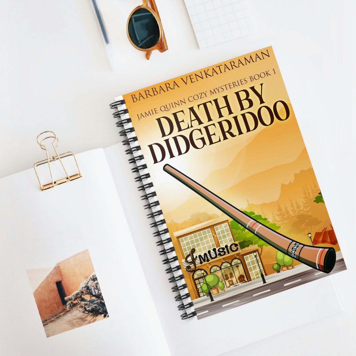 Death By Didgeridoo - Spiral Notebook