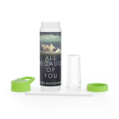 All Because Of You - Infuser Water Bottle