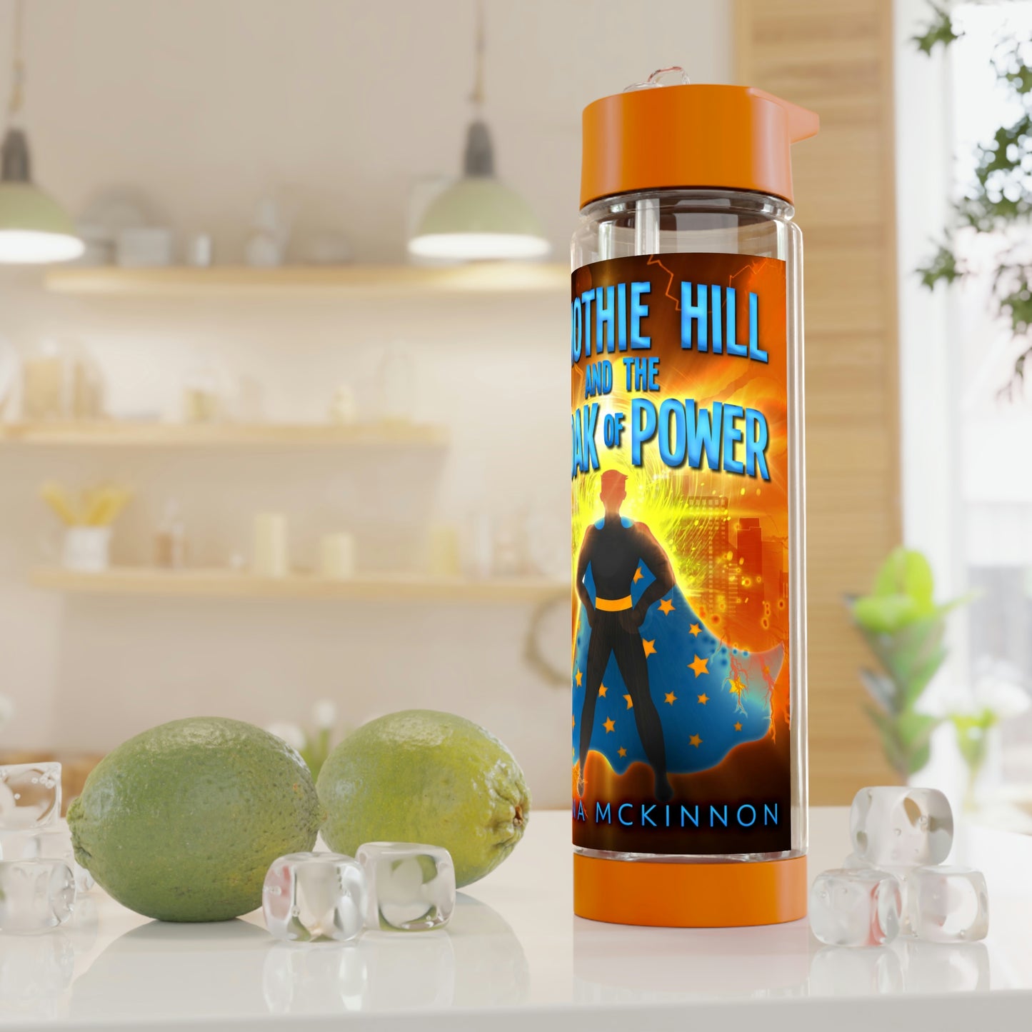 Timothie Hill and the Cloak of Power - Infuser Water Bottle