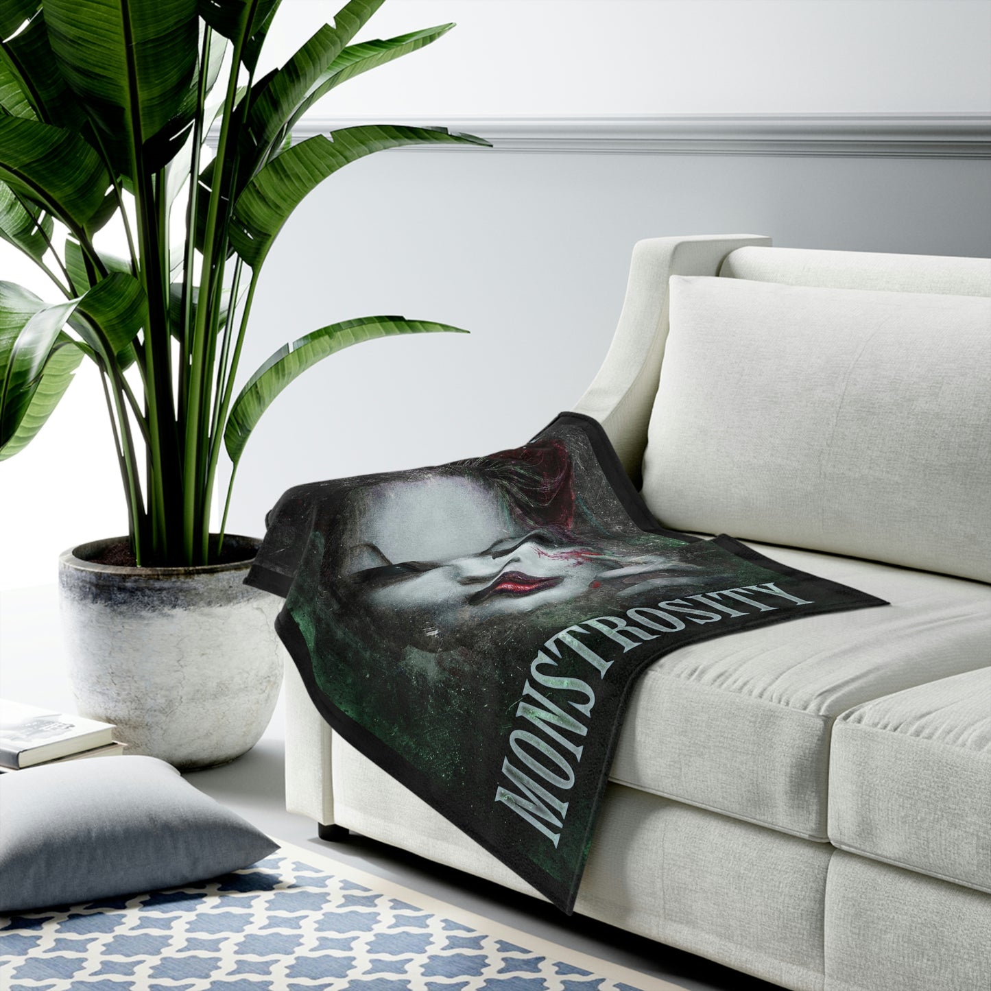 Monstrosity - Velveteen Plush Blanket