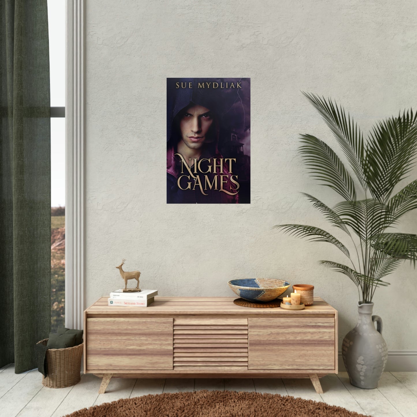 Night Games - Rolled Poster