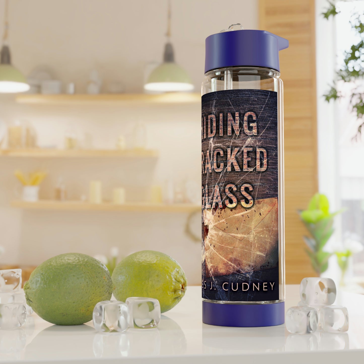 Hiding Cracked Glass - Infuser Water Bottle