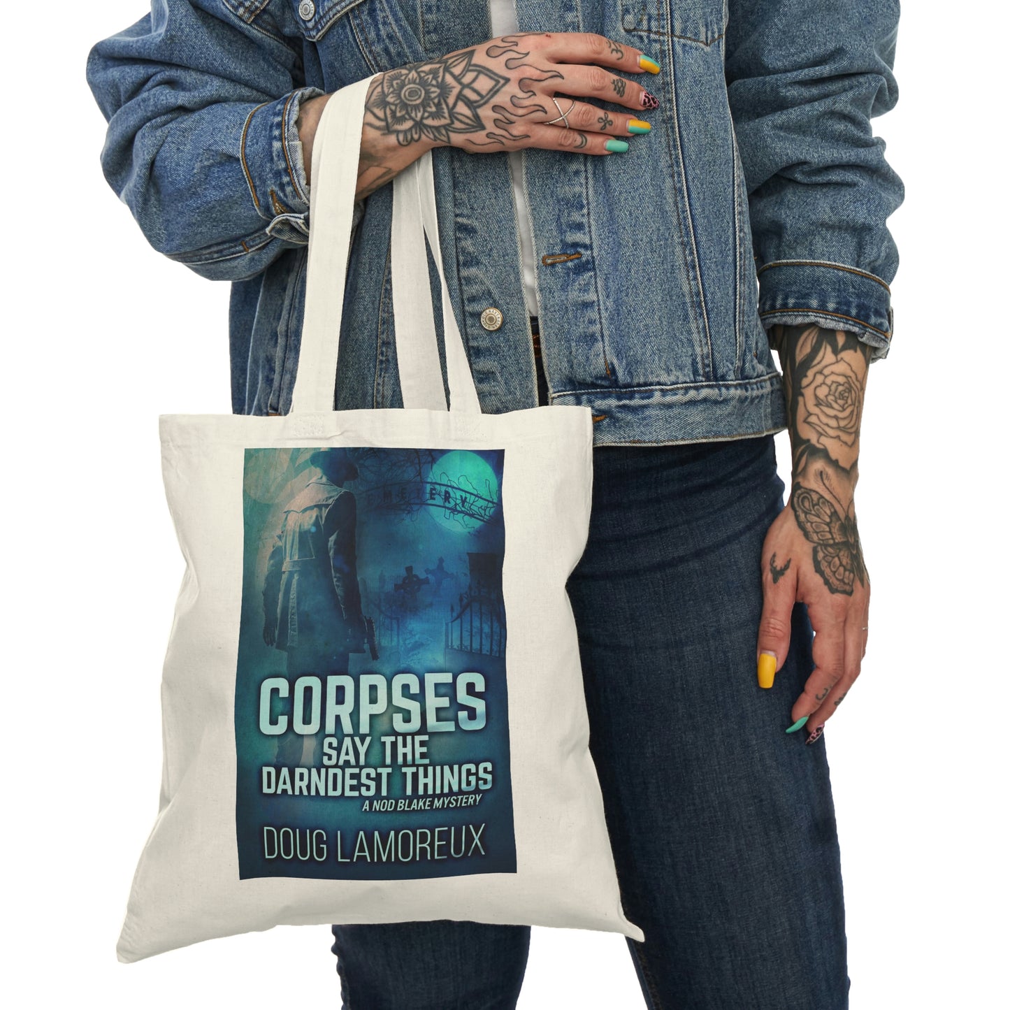 Corpses Say The Darndest Things - Natural Tote Bag