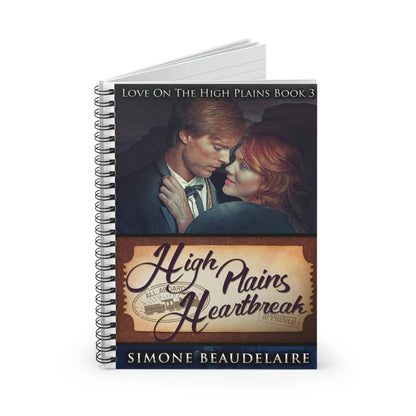 High Plains Heartbreak - Spiral Notebook