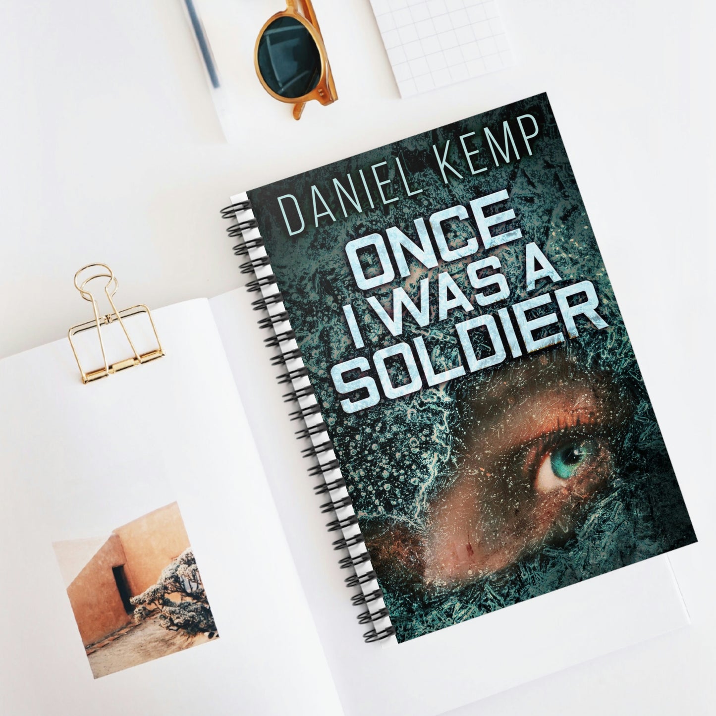 Once I Was A Soldier - Spiral Notebook
