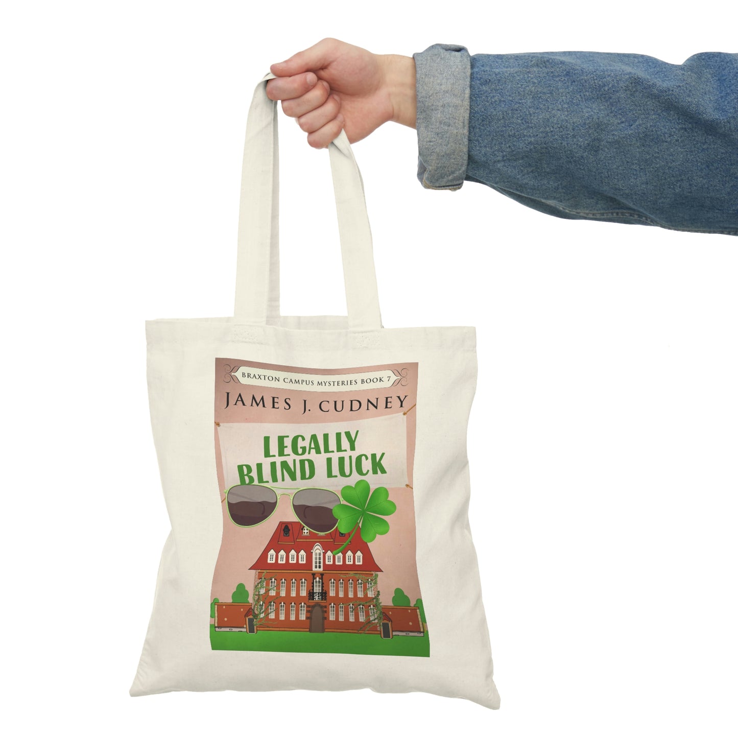 Legally Blind Luck - Natural Tote Bag