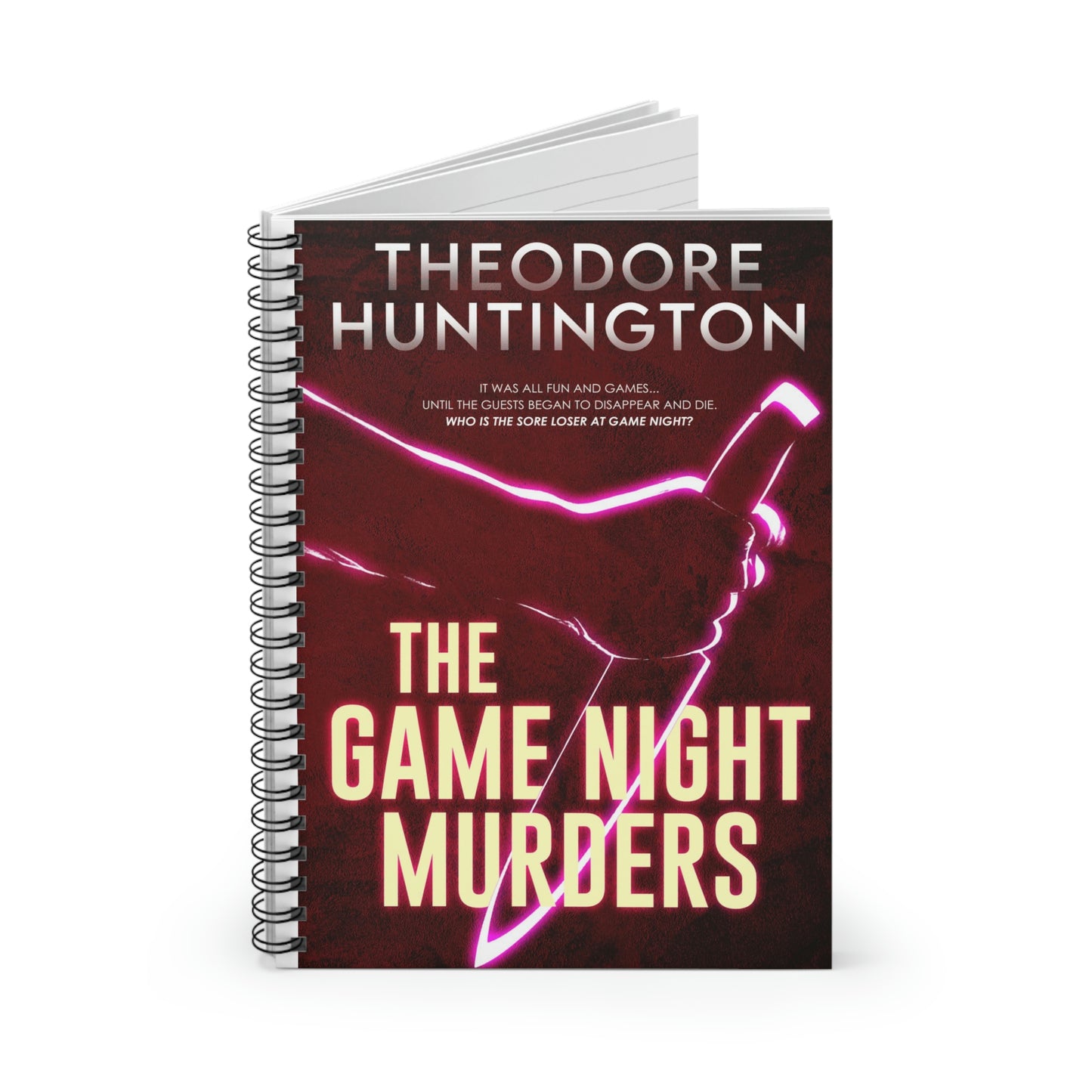 The Game Night Murders - Spiral Notebook