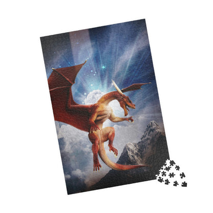The Red Dragon - 1000 Piece Jigsaw Puzzle