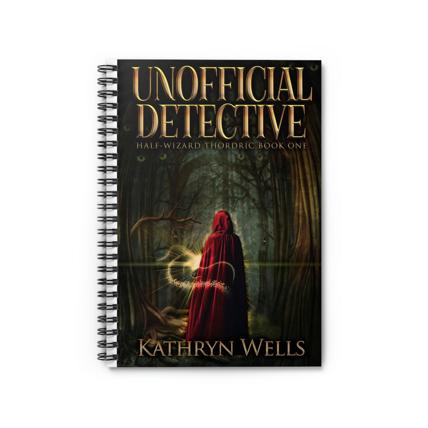 Unofficial Detective - Spiral Notebook