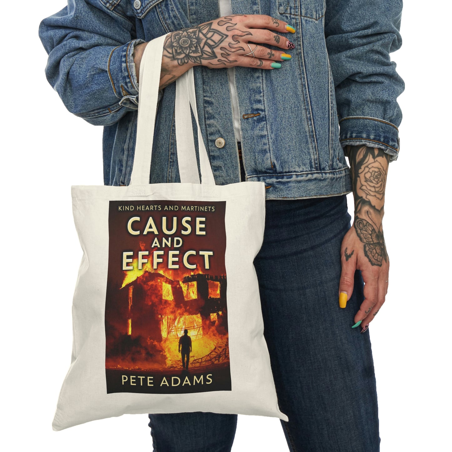 Cause And Effect - Natural Tote Bag