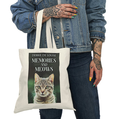 Memories And Meows - Natural Tote Bag