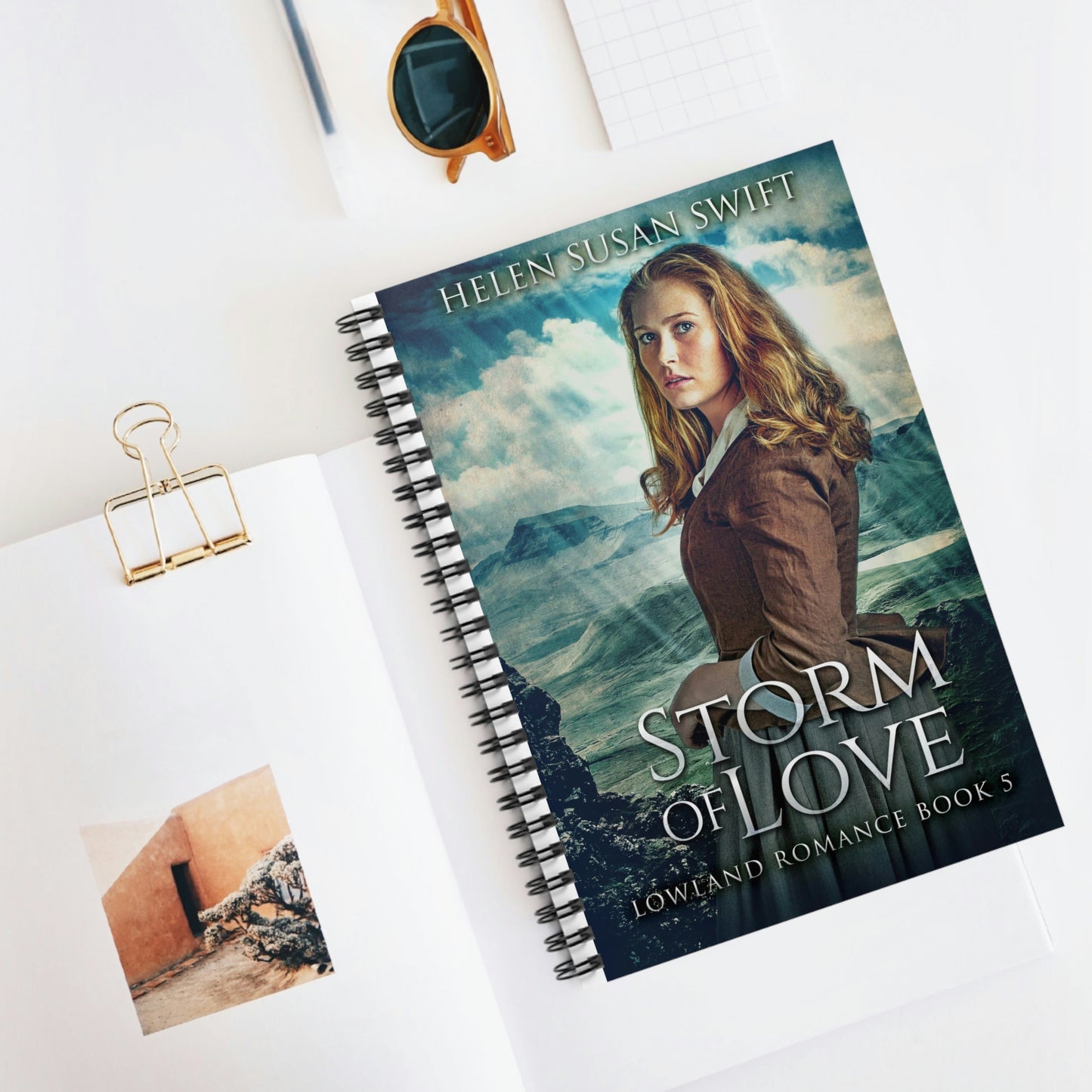 Storm Of Love - Spiral Notebook