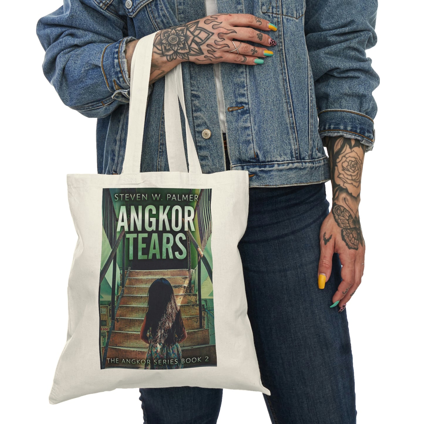 Angkor Tears - Natural Tote Bag