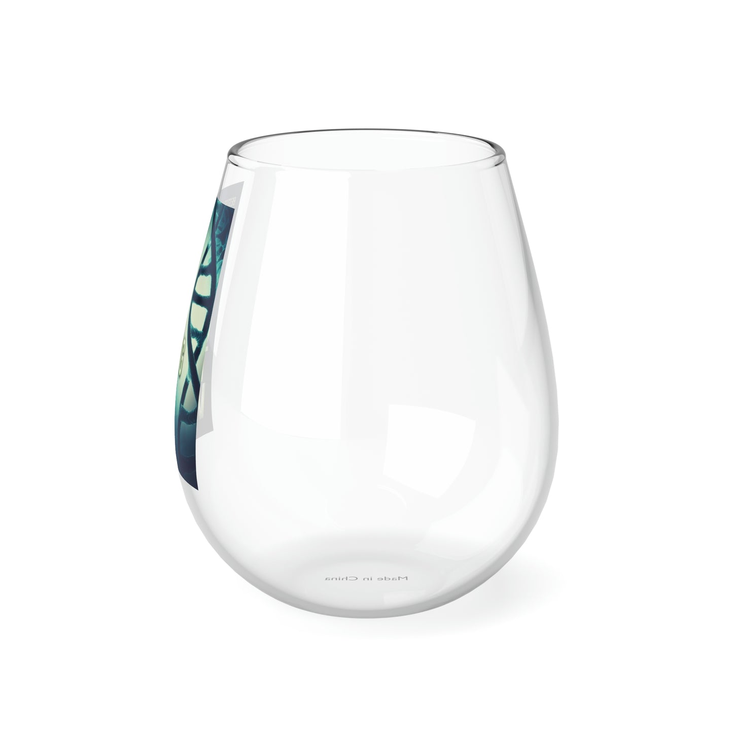 Chasing The Wind - Stemless Wine Glass, 11.75oz