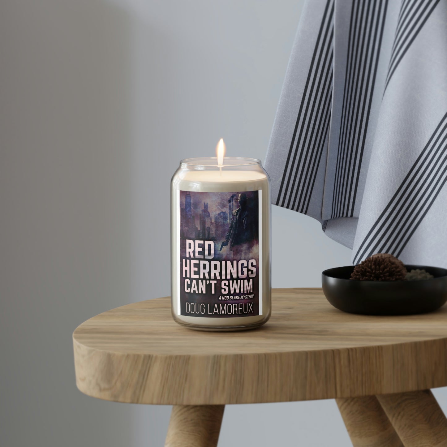 Red Herrings Can't Swim - Scented Candle