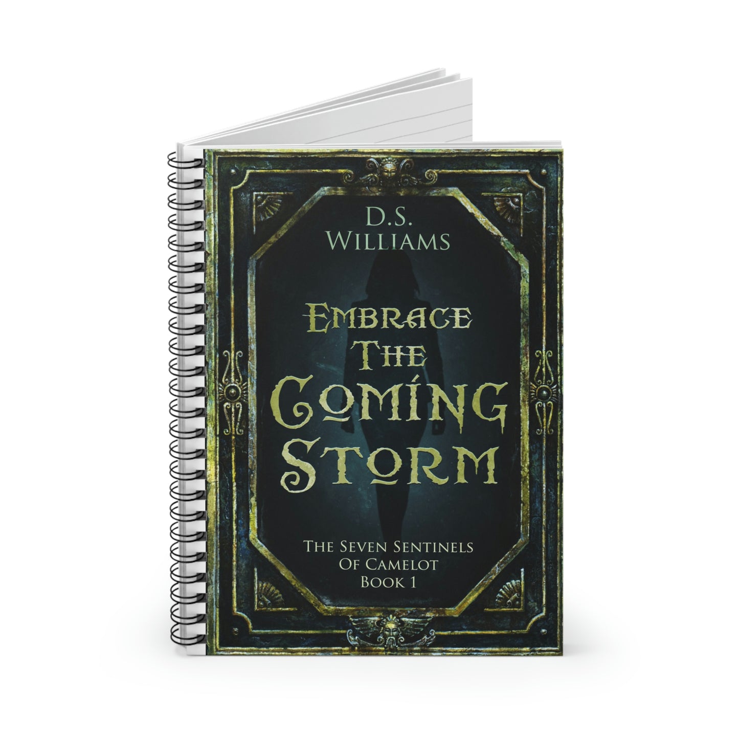 Embrace The Coming Storm - Spiral Notebook