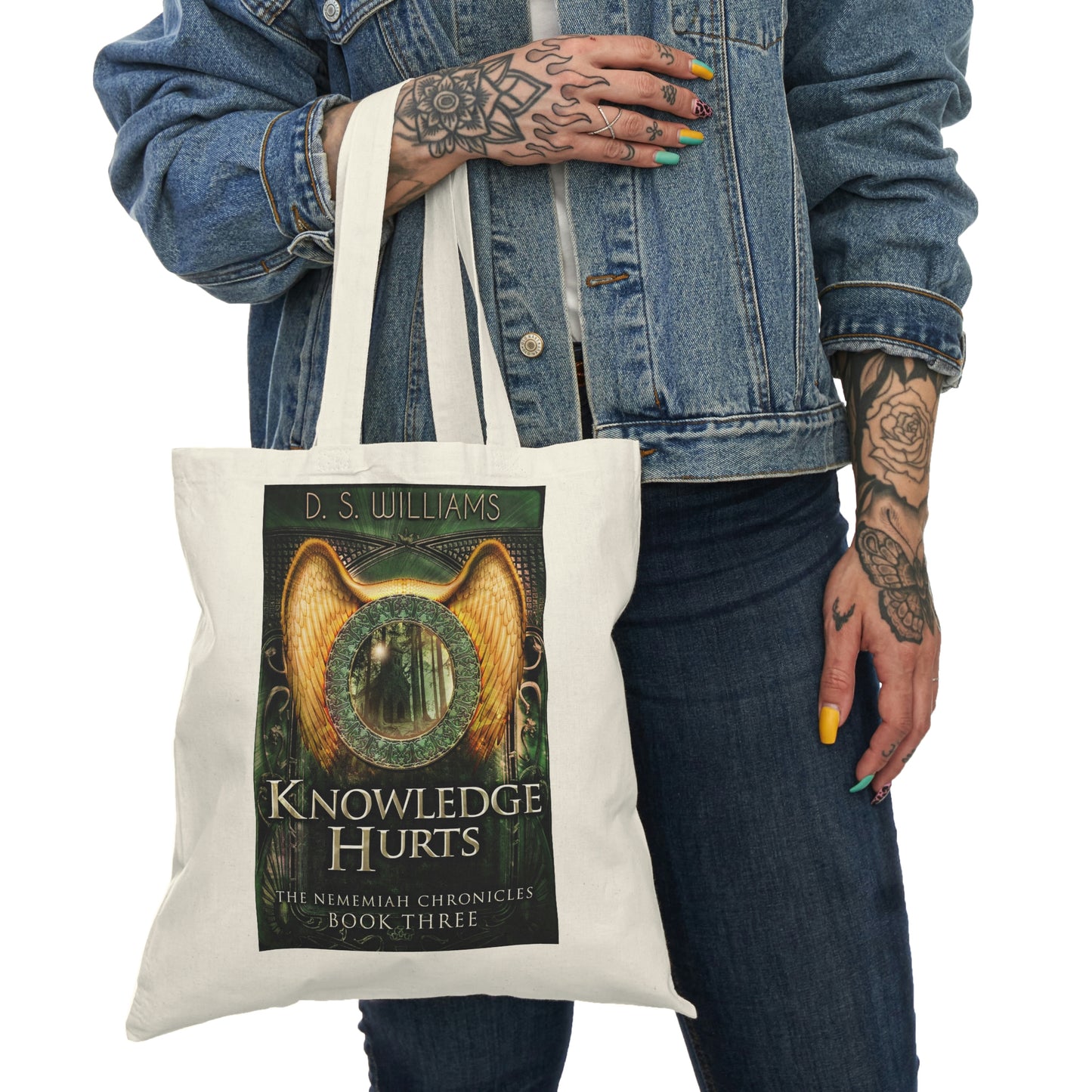 Knowledge Hurts - Natural Tote Bag