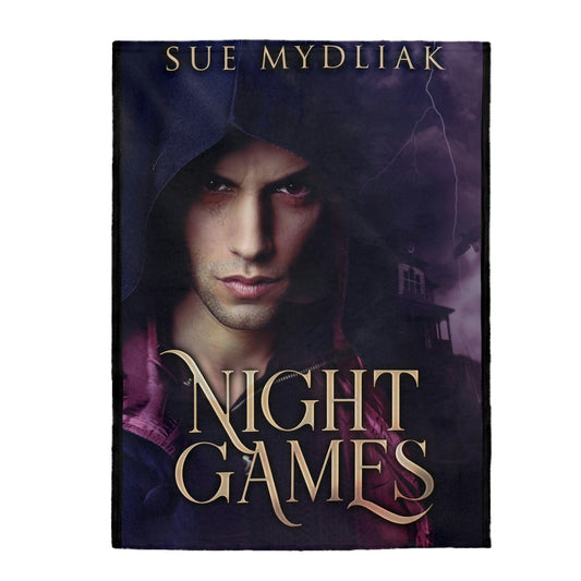 Night Games - Velveteen Plush Blanket