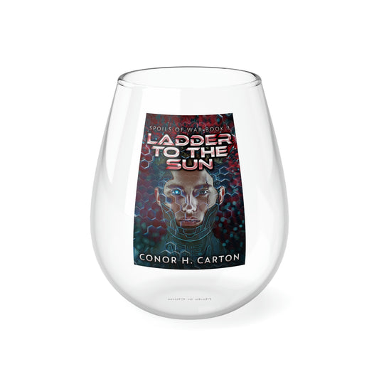 Ladder To The Sun - Stemless Wine Glass, 11.75oz