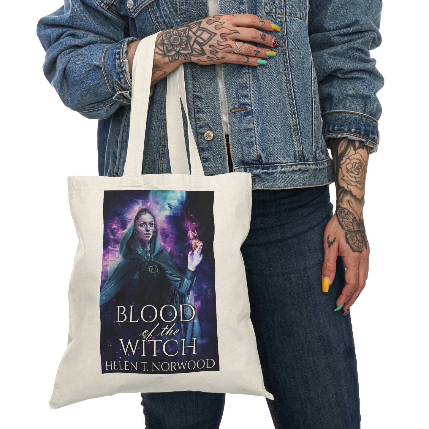 Blood Of The Witch - Natural Tote Bag