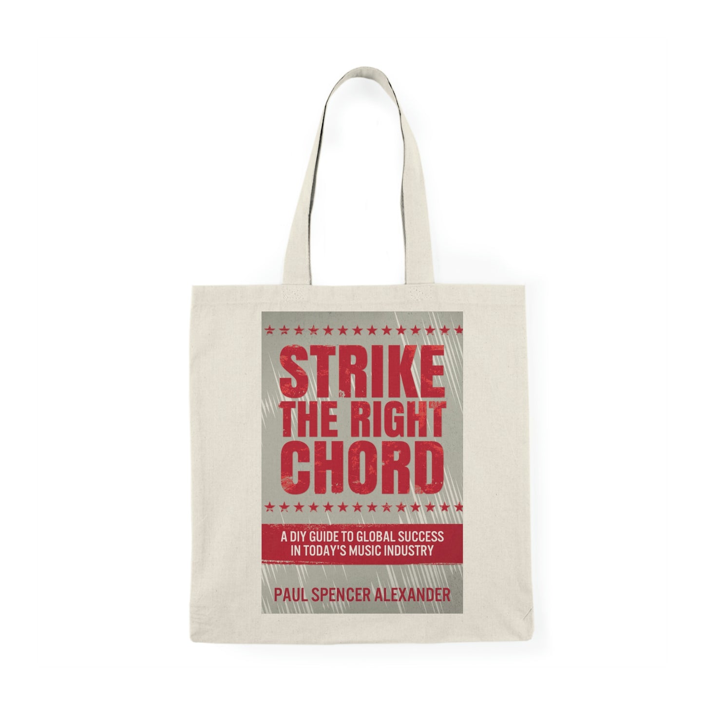 Strike The Right Chord - Natural Tote Bag