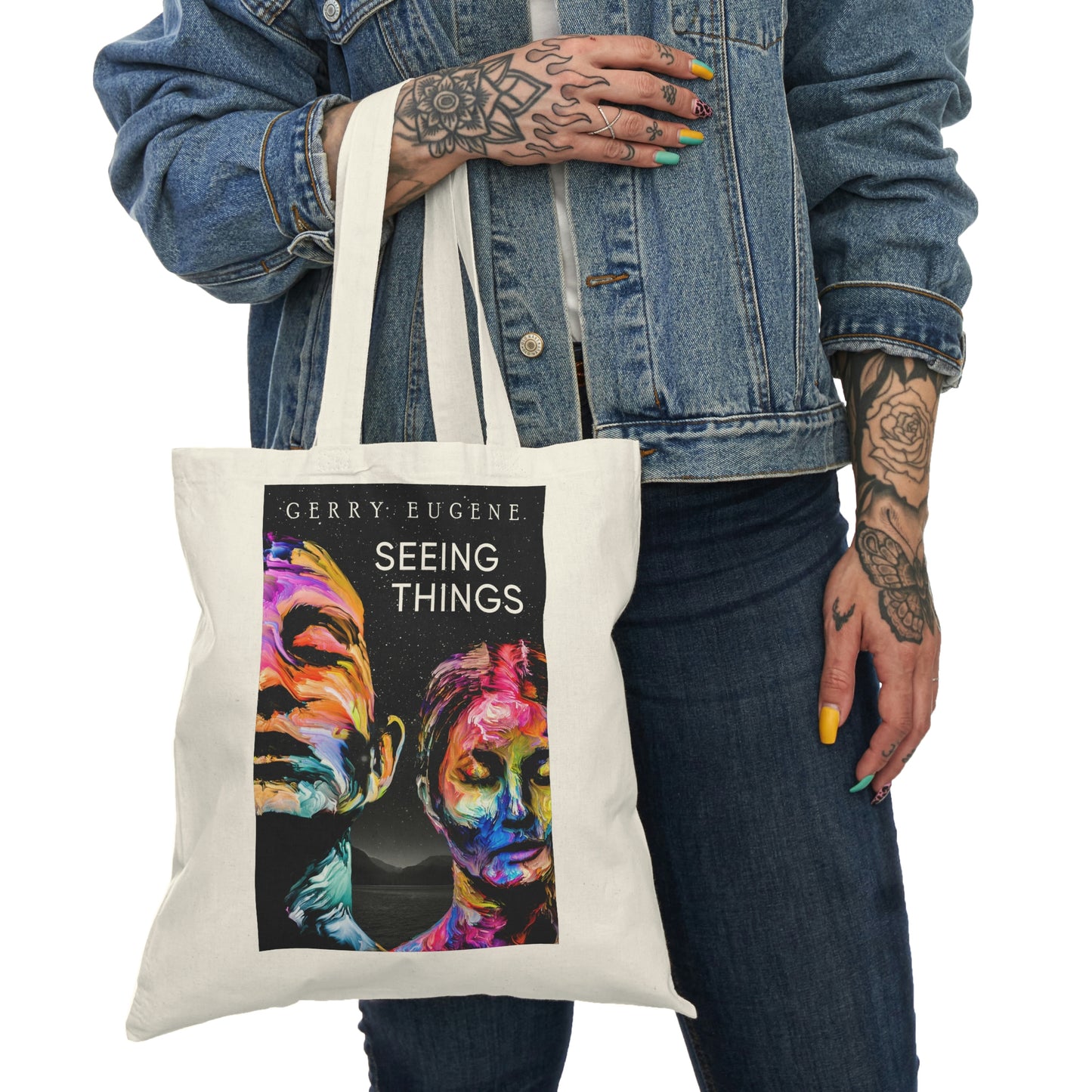 Seeing Things - Natural Tote Bag