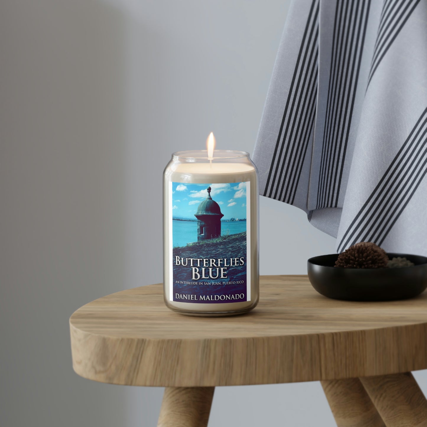 Butterflies Blue - Scented Candle