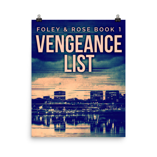 Vengeance List - Premium Matte Poster