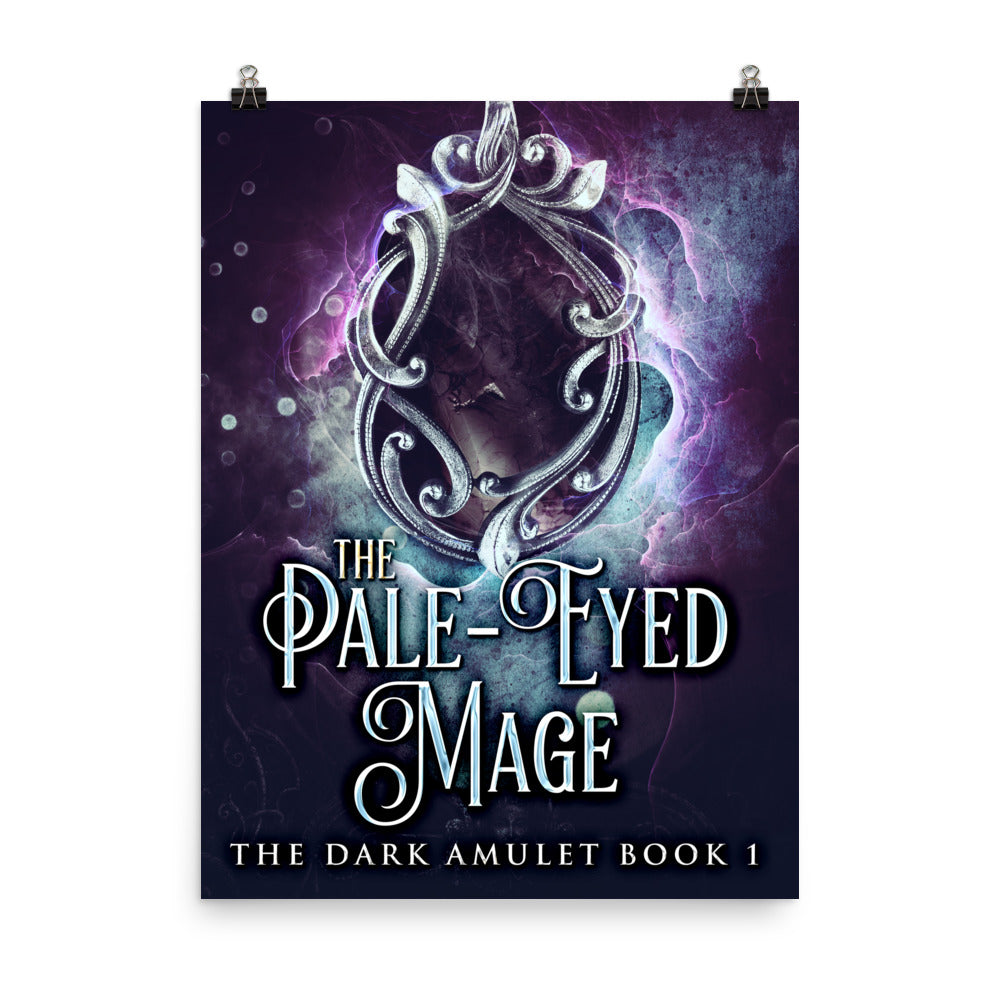 poster with cover art from Jennifer Ealey's book The Pale-Eyed Mage