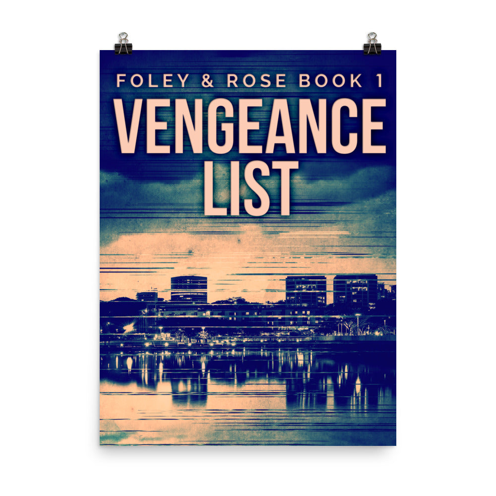 Vengeance List - Premium Matte Poster