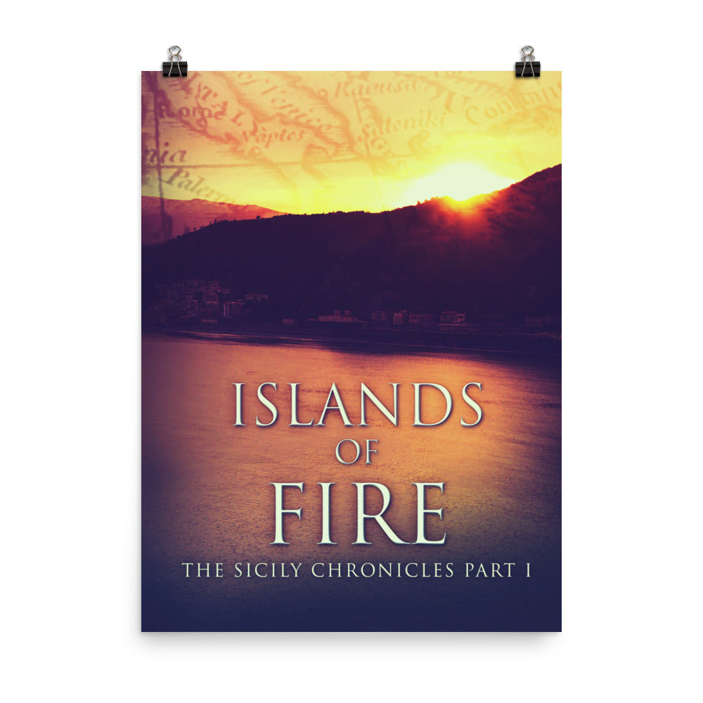 Islands Of Fire - Premium Matte Poster