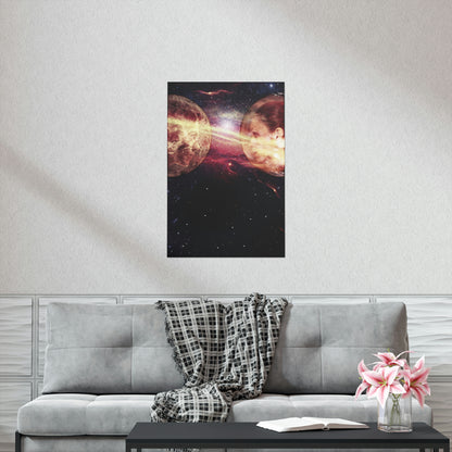 Mars And Venus - Matte Poster