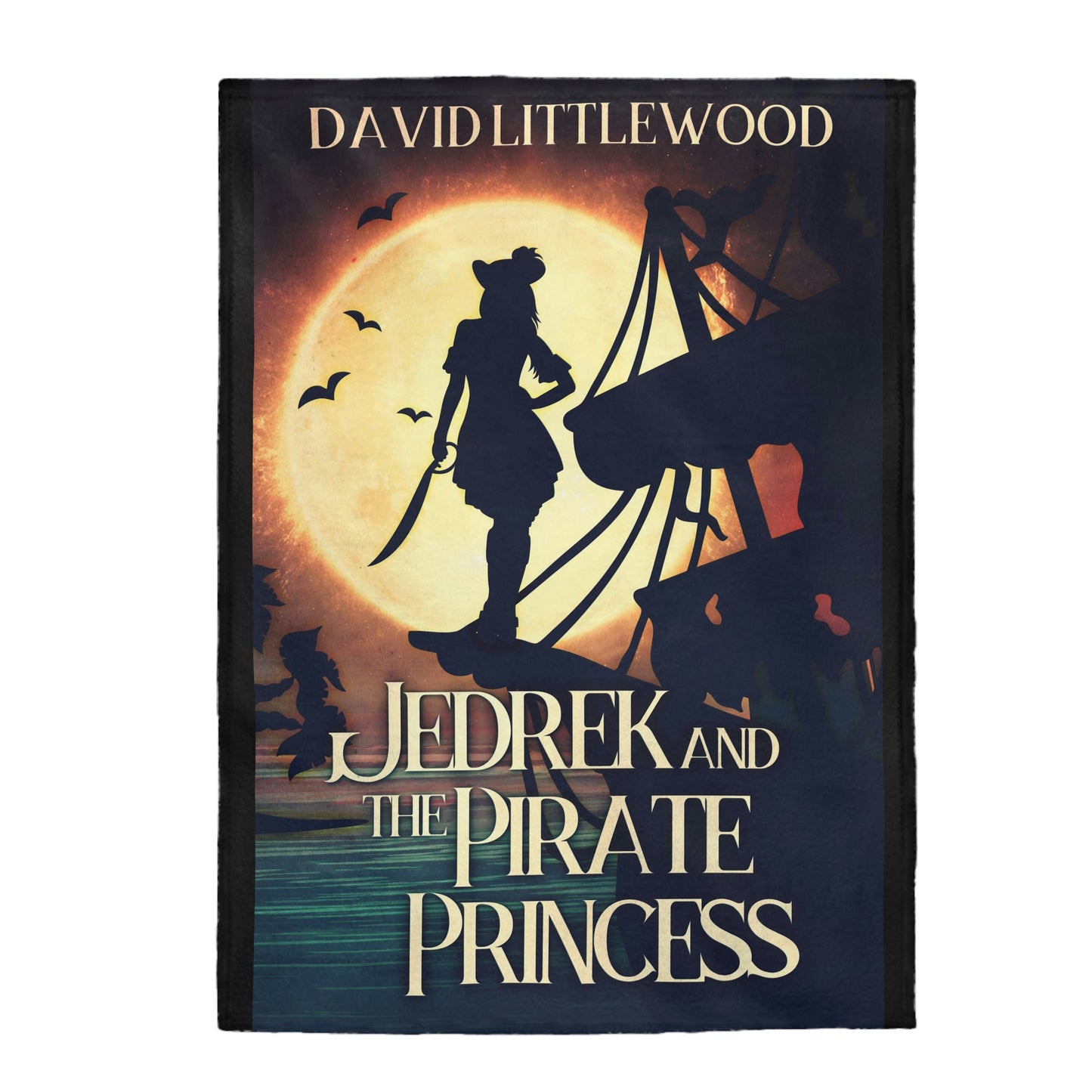 Jedrek And The Pirate Princess - Velveteen Plush Blanket