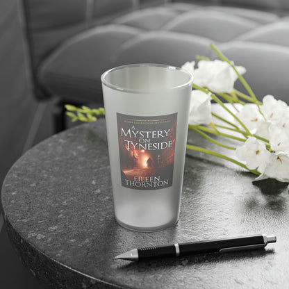 A Mystery On Tyneside - Frosted Pint Glass