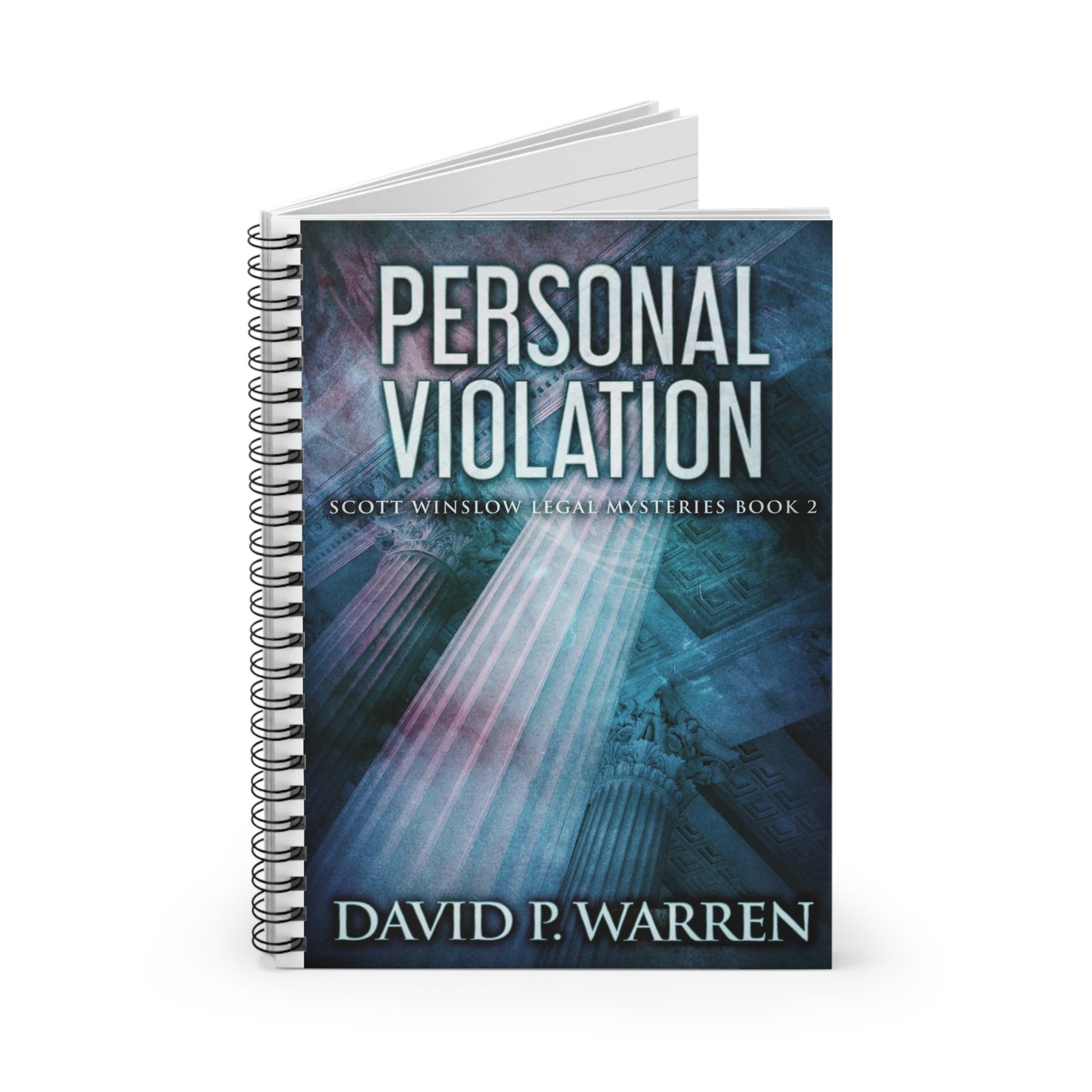 Personal Violation - Spiral Notebook
