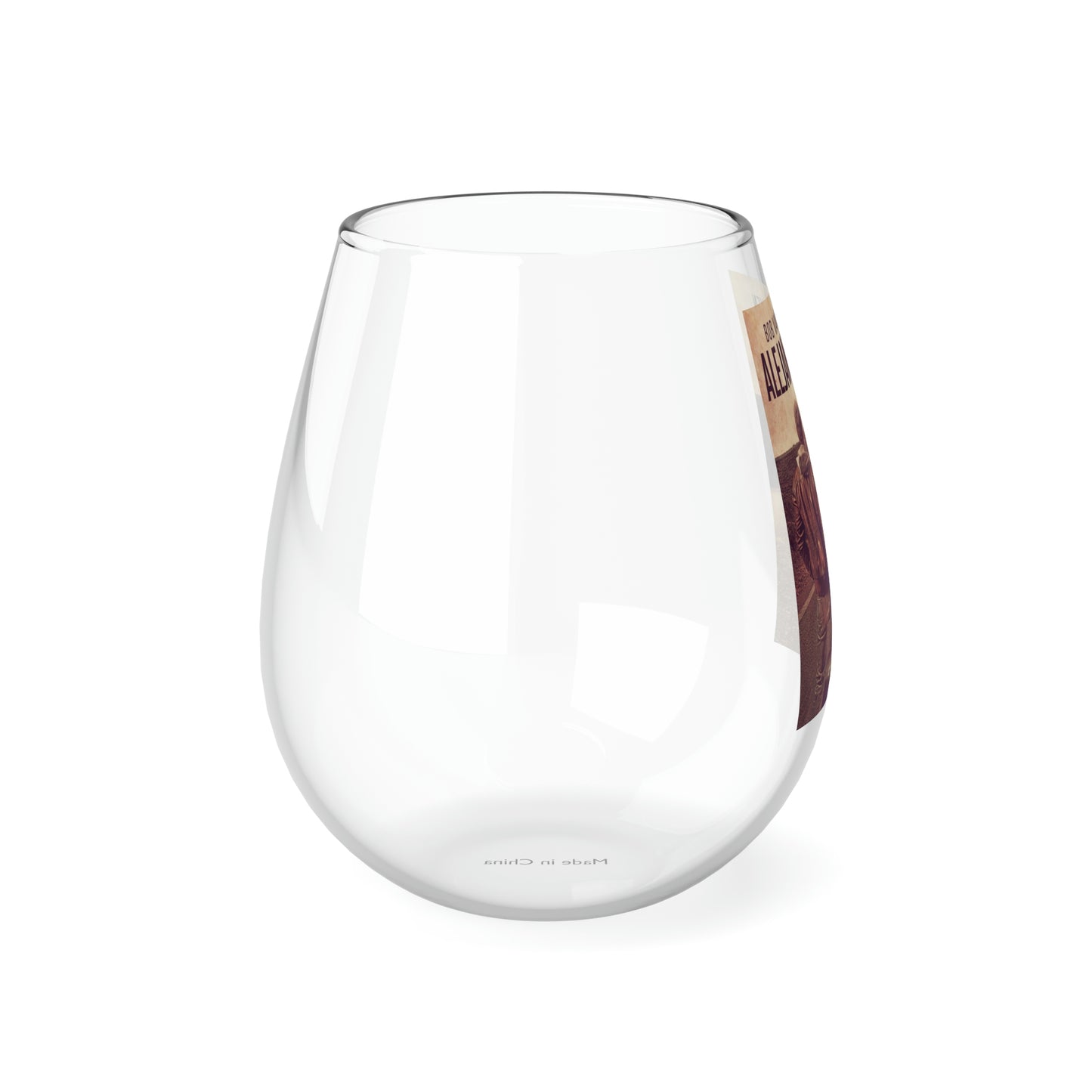Alejandro's Lie - Stemless Wine Glass, 11.75oz