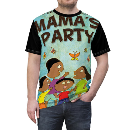 Mama's Party - Unisex All-Over Print Cut & Sew T-Shirt