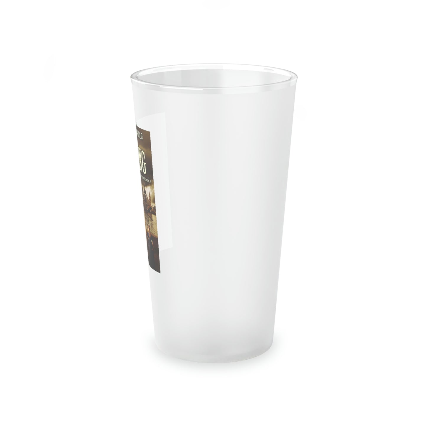 Reigning - Frosted Pint Glass