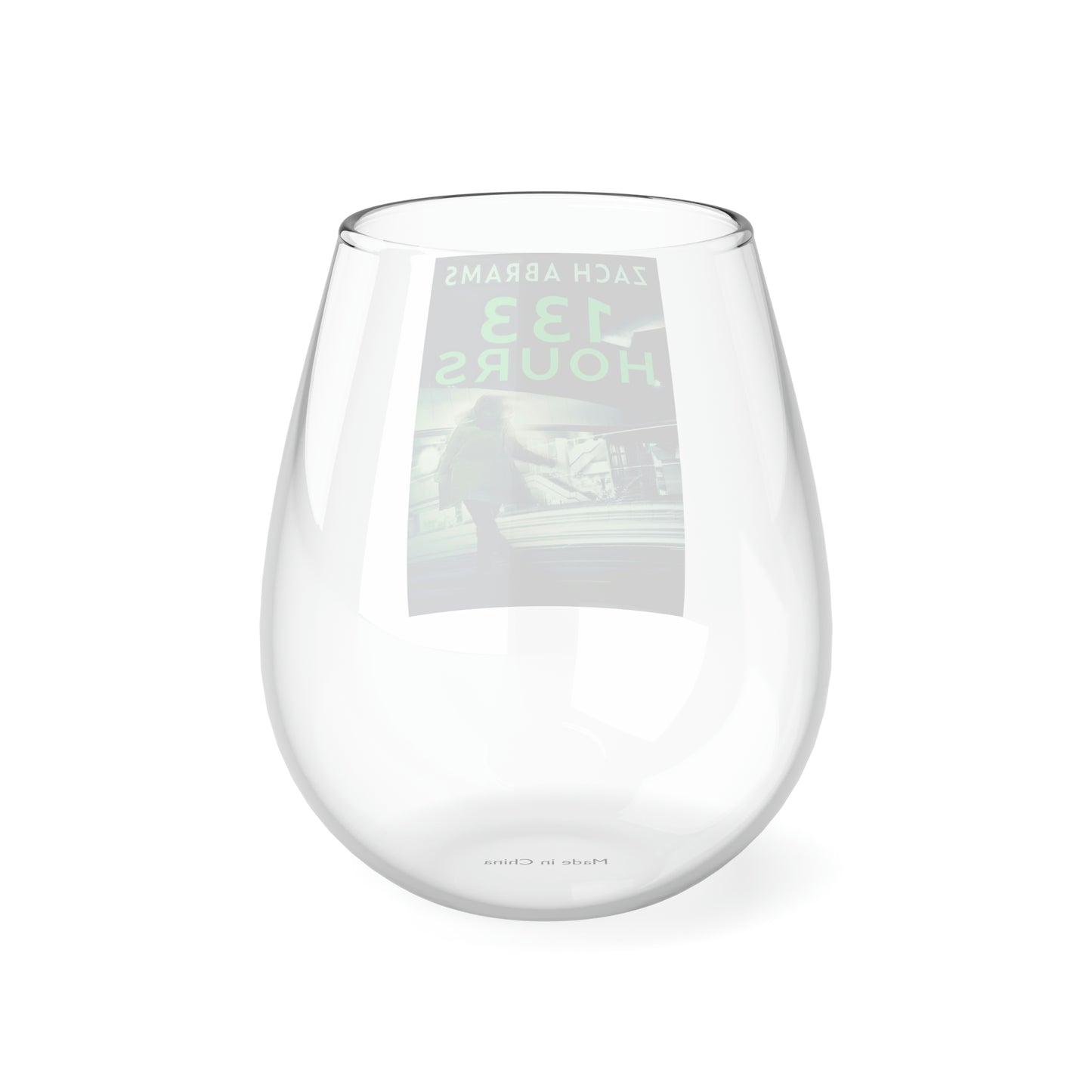 133 Hours - Stemless Wine Glass, 11.75oz