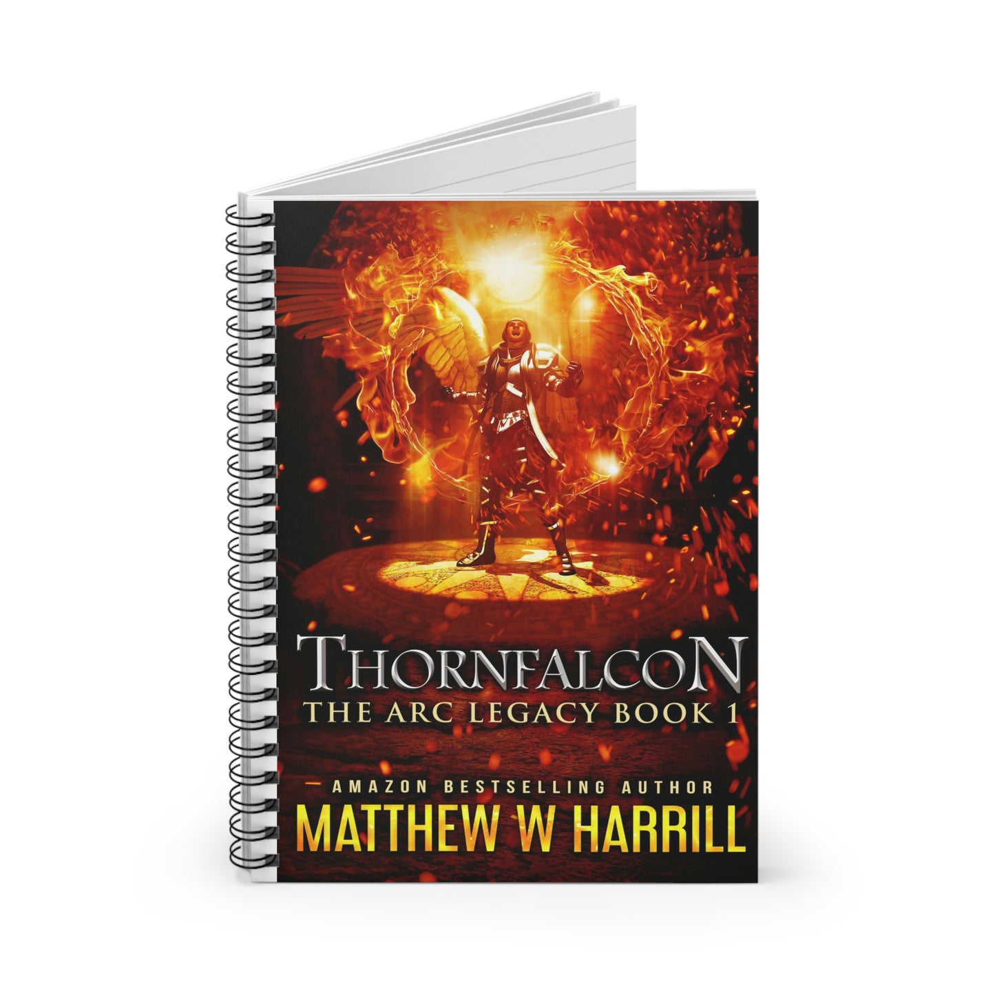 Thornfalcon - Spiral Notebook